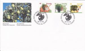 Canada # 1364, 1368, 1372, First Day Cover, Definitives