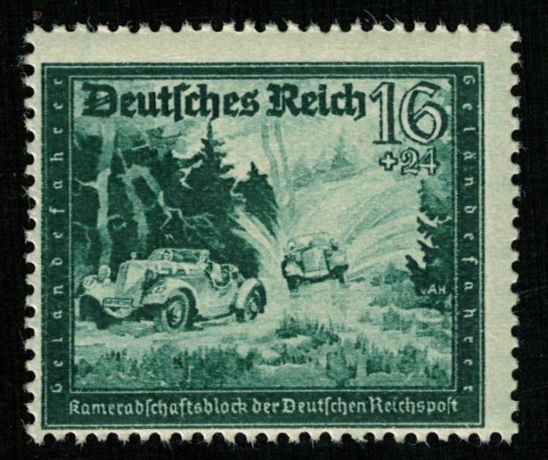 1944, Deutsches Reich, Charity Stamps, 16+24 Pfg., MNH, **, YT #808 (T-4599)