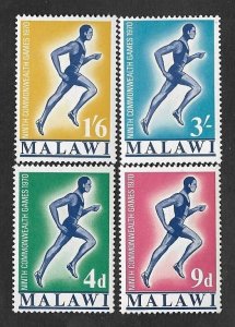 SD)1970 MALAWI COMPLETE SPORTS SERIES, 9th COMMONWEALTH SPORTS GAMES -