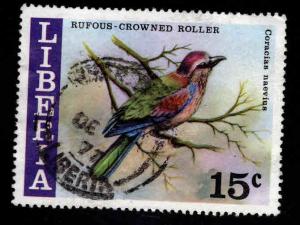 LIBERIA Scott 779  used Bird stamp