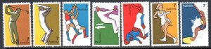 AUSTRALIA 590-6 MNH SCV $2.45 BIN $1.50 GOLF