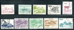 RK37585 (3) PERU 457-66 USED BIN $2.50