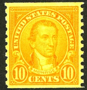U.S. #603 MINT OG LH