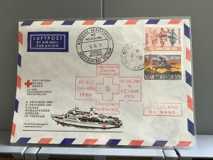 Vietnam  1971  Germán Red Cross  stamps cover R29236