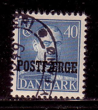 Denmark Sc Q29 1945 40 ore Parcel  stamp used