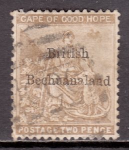 Bechuanaland - Scott #7 - Used - Small thin, toning, pencil/rev. - SCV $11