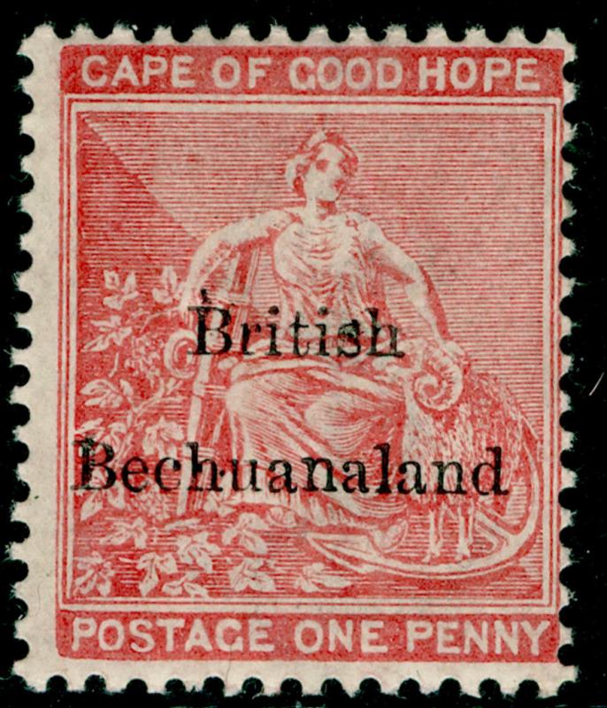 BECHUANALAND SG5, 1d rose-red, LH MINT. Cat £27.