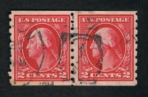 EXCEPTIONAL GENUINE SCOTT #413 USED COIL PAIR APS CERT 