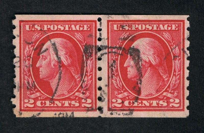 EXCEPTIONAL GENUINE SCOTT #413 USED COIL PAIR APS CERT 