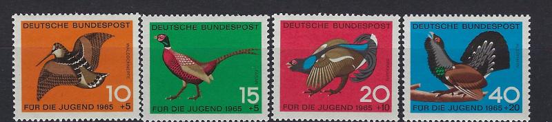 Germany Bund Scott # B404 - B407, mint nh