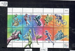 AUSTRALIA SPORTS   SC 1862  MINI SHEET  MNH    P0218  H