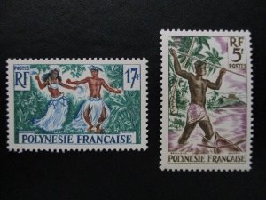 French Polynesia #193-94 Mint Hinged - WDWPhilatelic (9-24)