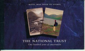 U.K 1995 THE NATIONAL TRUST BOOKLET MNH S/G # DX 17