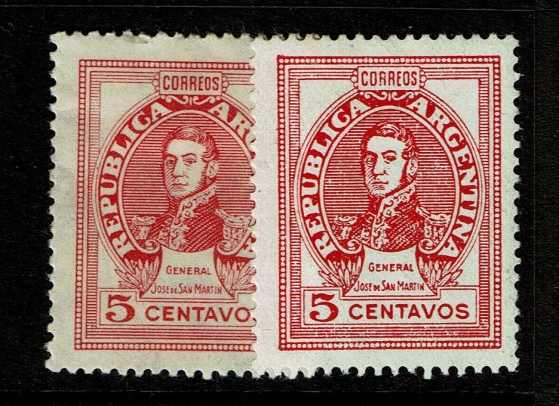 Argentina SC# 547 and 548, Mint Hinged (See Notes) - S10715 