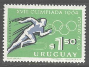Uruguay Scott C277 MNH** Olympic runner stamp