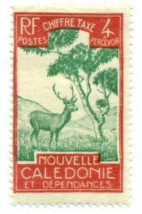 New Caledonia 1928 #J20 MH SCV (2022) = $0.45