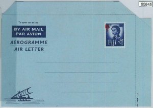 65845 - FIJI  - Postal History -  POSTAL STATIONERY AEROGRAMME : overprinted