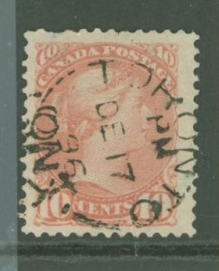 Canada #45B Used Single (Queen)