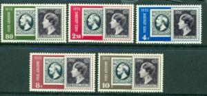 Luxembourg #C16-C20  Mint VF  VLH  Scott $55.30  Stamps o...