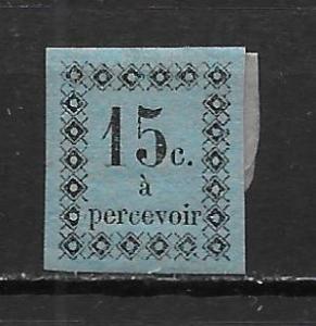 Guadeloupe J4 15c Postage Due single MH