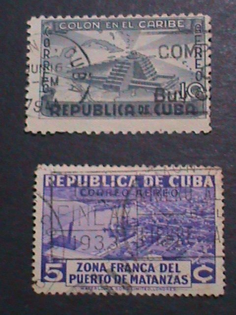 ​CUBA- VERY OLD CUBA   STAMPS USED- WE SHIP TO WORLD WIDE.  WE COMBINED SHIPP