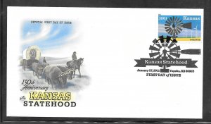 Just Fun Cover #4493 FDC ARTCRAFT Cachet. (A1118)