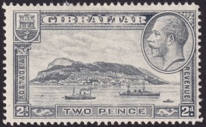 Gibraltar 1931-33 #96-99 vf mh ' George V & Rock of Gibraltar ' Set...