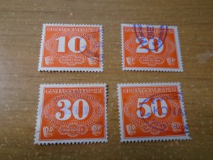 Poland  #  NL1-4    used