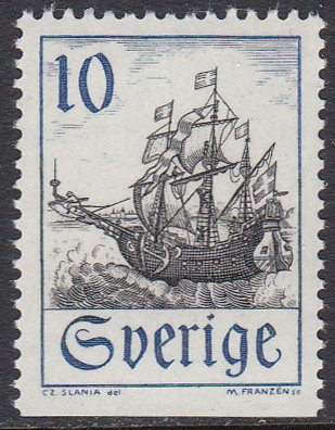 Sweden 757 MNH - Postrider