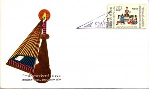 Thailand FDC 1970 - International Education Year - F28643