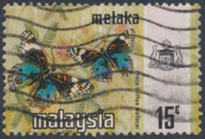 Malacca Melaka Malaya  SC#  79   Used Butterflies see details & scans