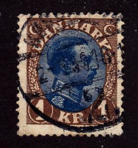 Denmark 128 King Christian X 1922