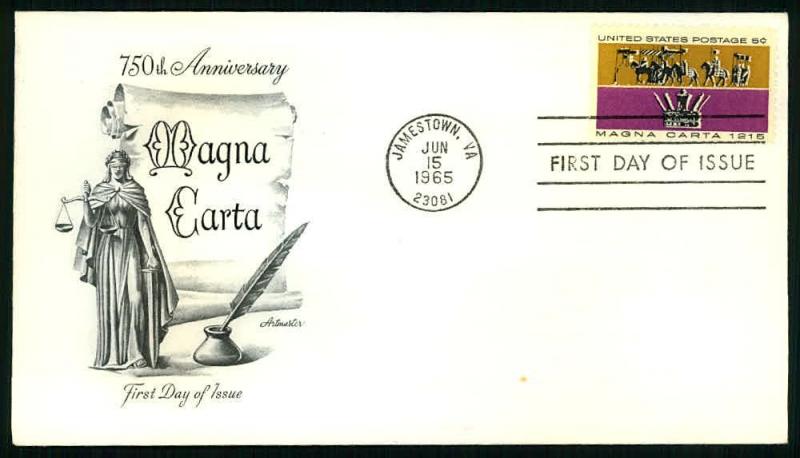 #1265 Magna Carta - Artmaster Cachet