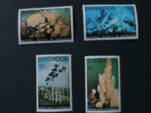 ​BARBADOS- SC#455-8  BEAUTY OF UNDERWATER PARK MNH-VF WE SHIP TO WORLDWIDE