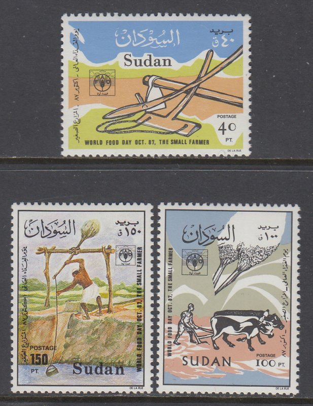 Sudan 363-365 MNH VF
