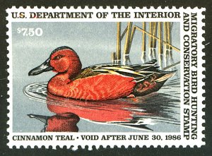 U.S. #RW52 MINT OG NH