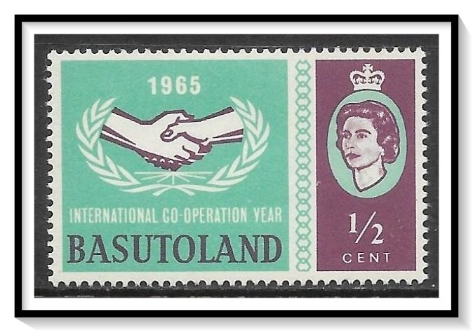 Basutoland #103 Cooperation Year MNH