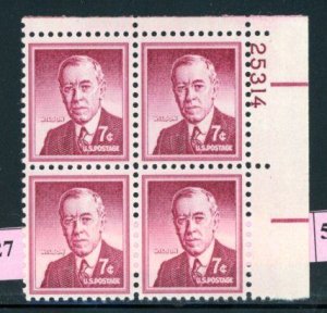 PKStamps - USA - 1040 - MNH - Plate Block - #33-527