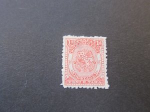 Tonga 1892 Sc 10 MH