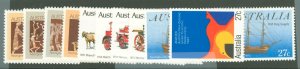 Australia  #853-863 Mint (NH) Multiple