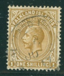 Falkland Islands #35 Used Single (King)