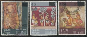 Sri Lanka #538-540 Used Single (Complete Set)