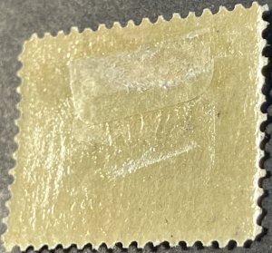 U.S. # 298-MINT/HINGED---BROWN VIOLET & BLACK---SINGLE---1901