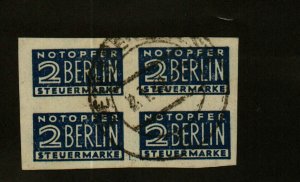 Germany #RA1 Blk(4) used 