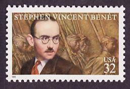 3221 Stephen Vincent Benet mint single