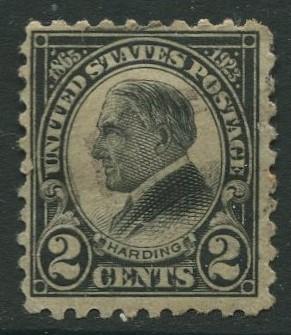 STAMP STATIOM PERTH USA #610 MH  1923 CV$0.55.