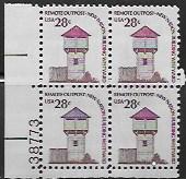 US #1604  MNH Plate Block.  Remote Outpost