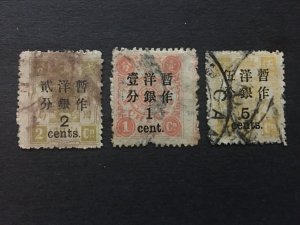 China stamp, Genuine, imperial memorial,  overprint, used, List1982