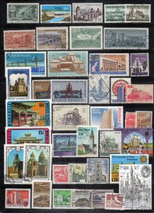 Architecture Stamp Collection Used Bridges Historical Landmarks ZAYIX 0424S0287