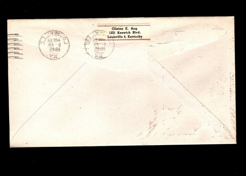 WWII Patriotic Hitler Time Clock Louisville KY 1945 Few Made Cover 8l